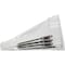 Hillman HILLMAN Traditional Key House/Office Key Blank 70 DE6/ DE5/ HR1/ MD17 Single For Dexter Locks, PK4 88552 - alternate 2